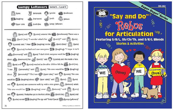 Say & Do Rebus For Articulation
