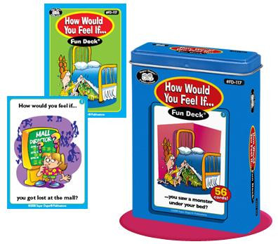 How Would You Feel If... Fun Deck tin with sample cards