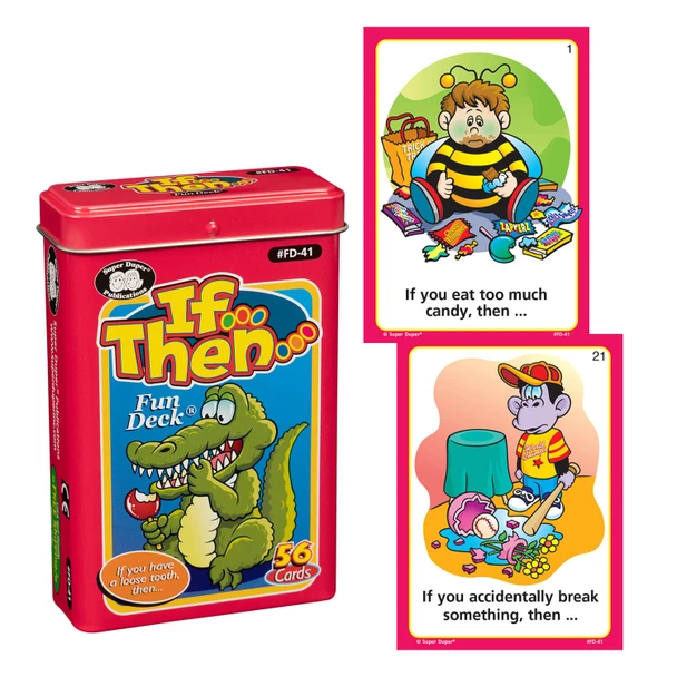 If Then Fun Deck with sample cards