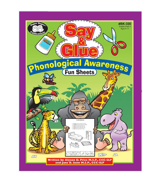 Say & Glue for Phonological Awareness Fun Sheets