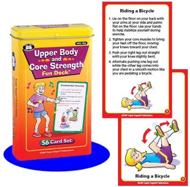Riding a Bicycle, educational card set with illustrations and instructions for children on bicycle safety and riding techniques.