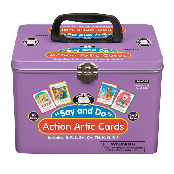 Say and Do Action Artic Cards Combo