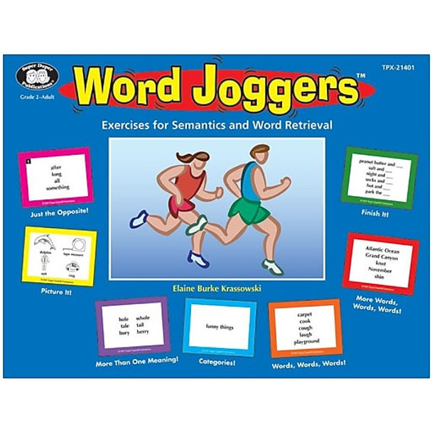 Word Juggers, educational card game for exercises in semantics and word retrieval designed for Grade 2 to Adults.
