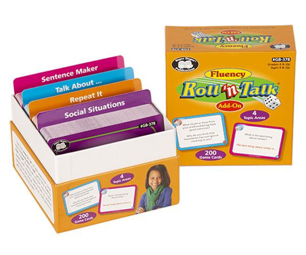 Fluency Roll ‘n Talk Add-On Cards