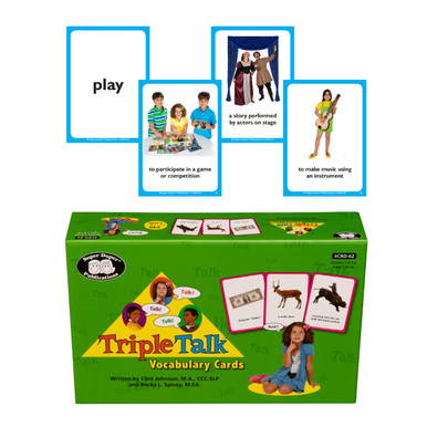 Triple Talk Vocabulary Cards - Fun Stuff Educational & Therapeutic ...