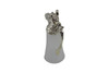 Horse Head Wine Jug -Satin Frosted Glass (C711)