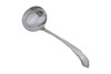 DuBarry Pattern 11.75" Oval Soup Ladle English Silver Plate. SKU #: KM9325.