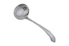 DuBarry Pattern 11.75" Oval Soup Ladle English Silver Plate. SKU #: KM9325.