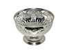Embossed 6"dia Hand Chased Bowl English Silver Plate (15Available). SKU #: C1826.