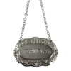 Decanter Label-VERMOUTH,Shell & Scroll Silver Plate. SKU #: C503VERMOUTH.