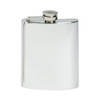 English Pewter 6 oz Flask with Bayonet Hinge. SKU #: EB30756/6Pain.