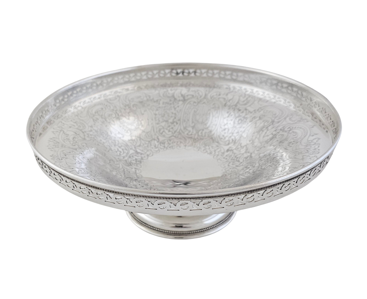 English Mappin & Webb Silver Plated Dish 10.75 English Mappin & Webb Silver Plated Dish 10.75