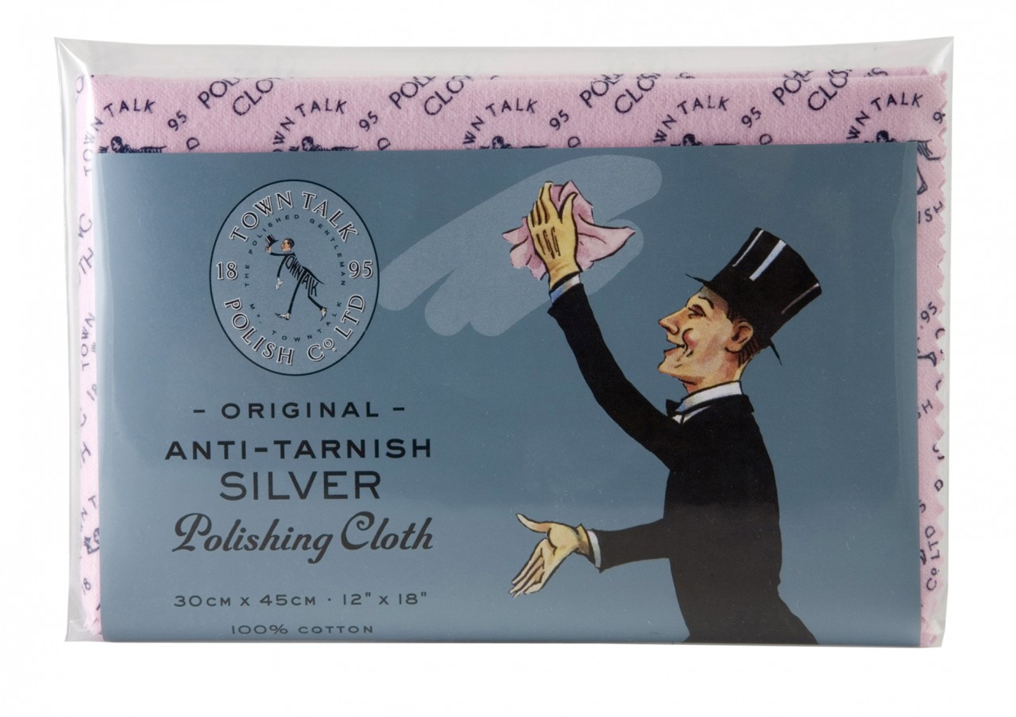 Town Talk Silver Polishing Cloth 12 X 18 Corbell Silver Store
