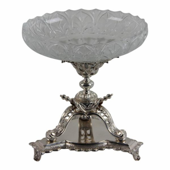 English Silver Plated Compote. SKU #: k.