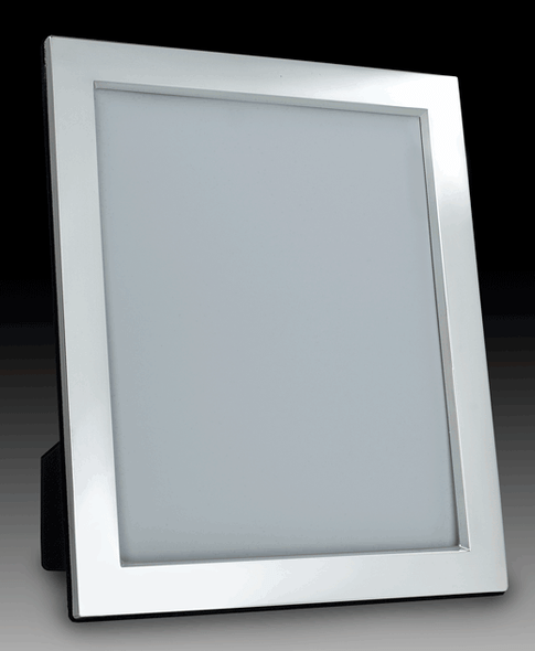 Frame Plain Sterling Silver w/ Wood Back (J140/W)
