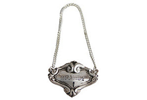 Label Scroll Brandy (C326Bra)