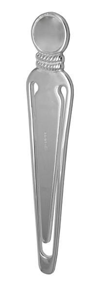 Bookmark Plain Design English Sterling Silver 3"L. SKU #: ZGT378.