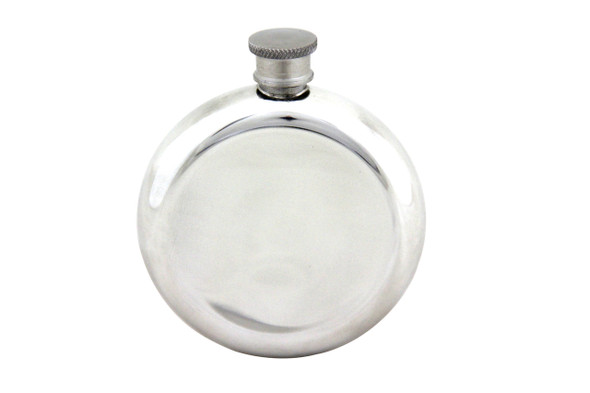 Working Compass Flask English Pewter. SKU #: EB31186.