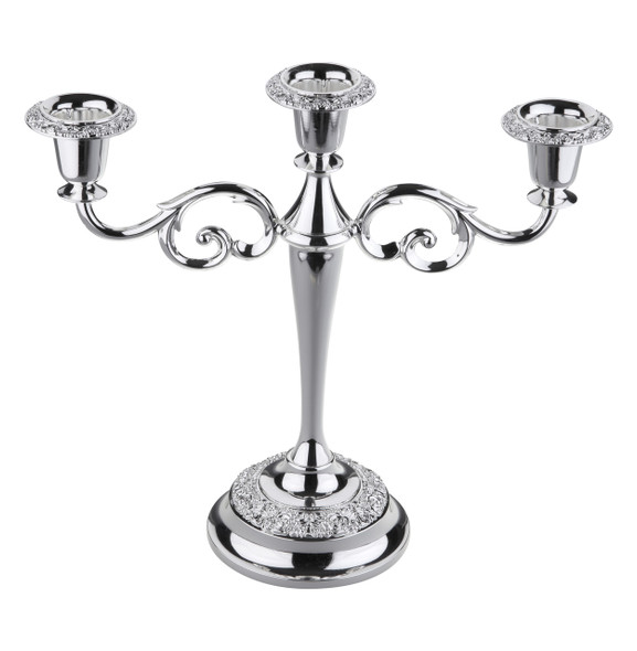 3 Light Rose Candelabra/Baroque Arm (Q0/8203)