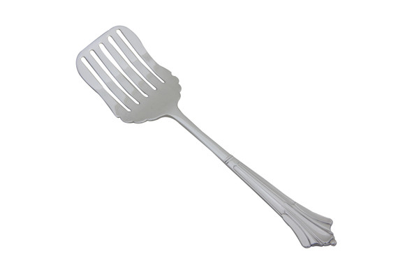 Albany Pattern 8.25" Slotted Server English Silver Plate. SKU #: KM9297.