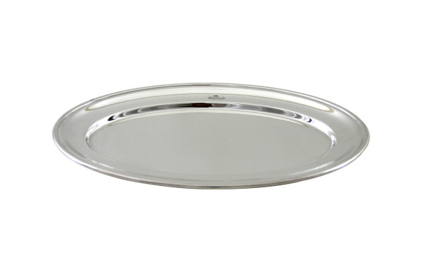 The Connaught Hotel Silver 12.5" Oval Platter Post 1960 (ANT1125)