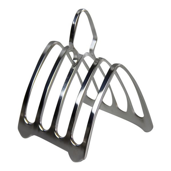 Cathedral Style 5 Bar Toast Rack Silver Plate.SKU #: C1154.