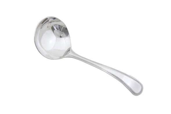 Bead Edge Cream/Sugar Ladle 5". SKU #: KM9690.