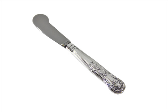 Kings Pattern Hors d'Oeuvres Knife 5.25"English Silver Plate. SKU #: KM9939.