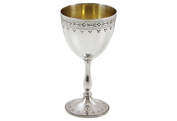 English Kiddish Goblet, C.1870 (A7239)