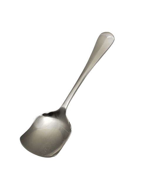 Q/A 18/10 English Stainless Sugar/Jam Spoon 5" Satin Finish. SKU #: KM805S.