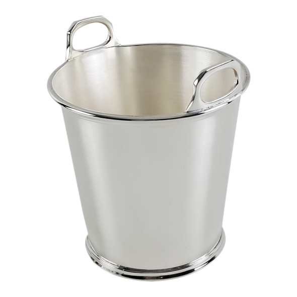 Hotel Silver Mini Ice Bucket c.1960. SKU #: HOT542 Plain.