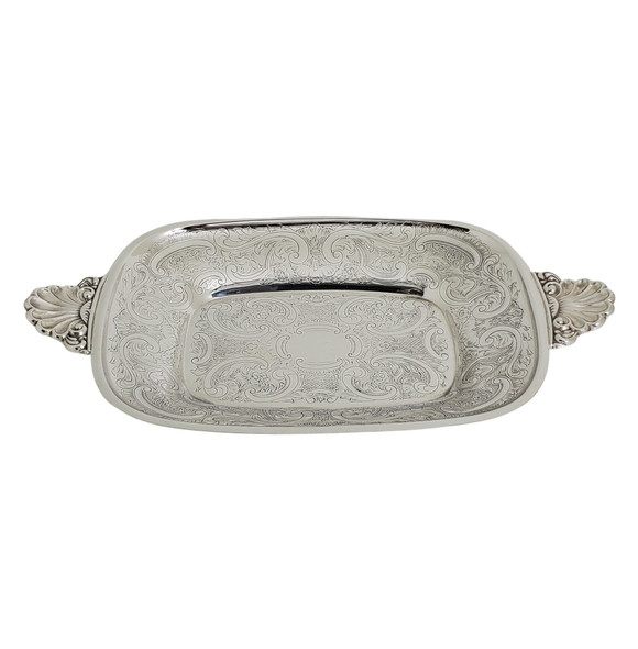 Bread Tray by Barker Ellis English Silver Plate c.1900. SKU