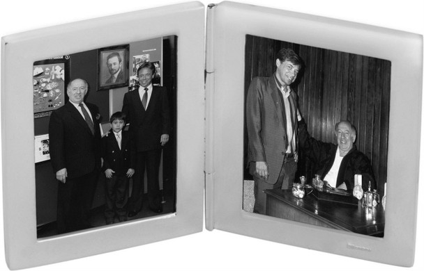 Double rectangular folding travel photo frame (GT352)