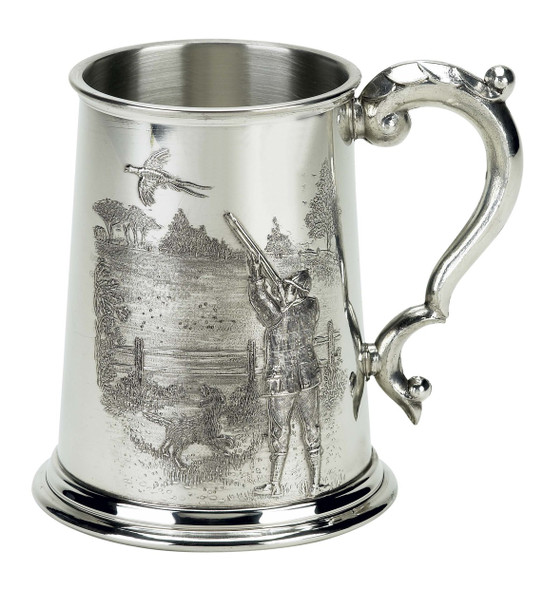 Game Season English Pewter Tankard 1 Pint (P475MB1PT)