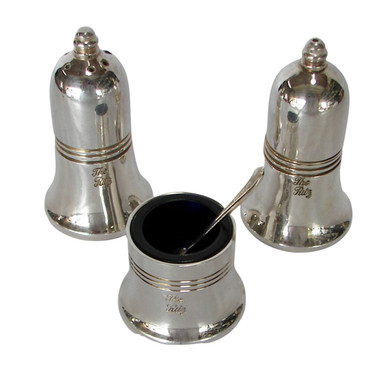 Hotel 4-Piece Condiment Set w/Spoon c.1960 S/P (HOT021) - Corbell ...