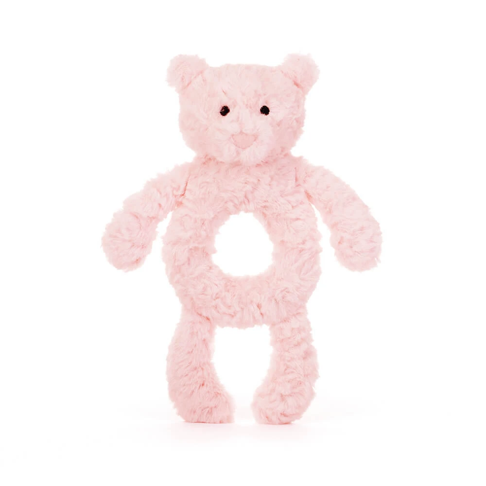 Leola Bear Ring Rattle, View 4