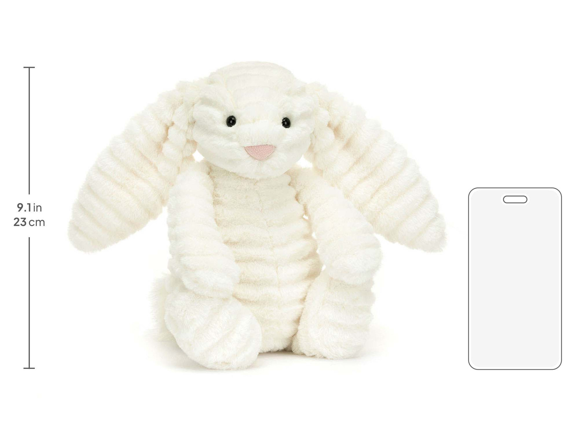 ぬいぐるみ  Bashful Luxe Bunny Nimbus 바쉬풀 럭스 버니 님부스 - 공식 Jellycat