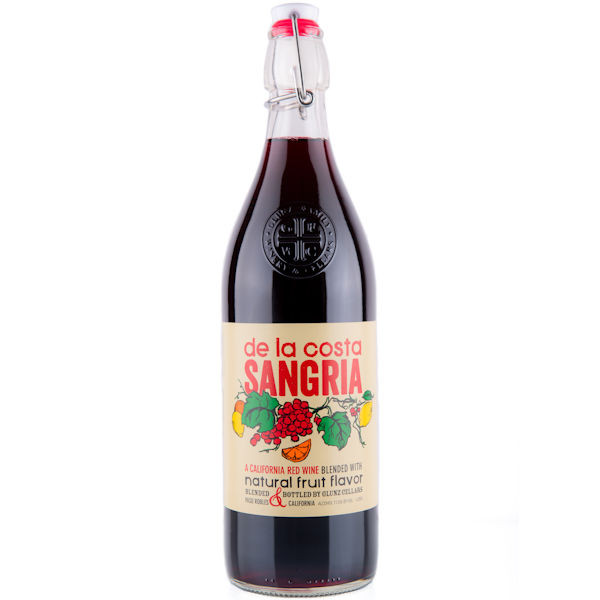 Glunz De La Costa Sangria Red Wine California 1l