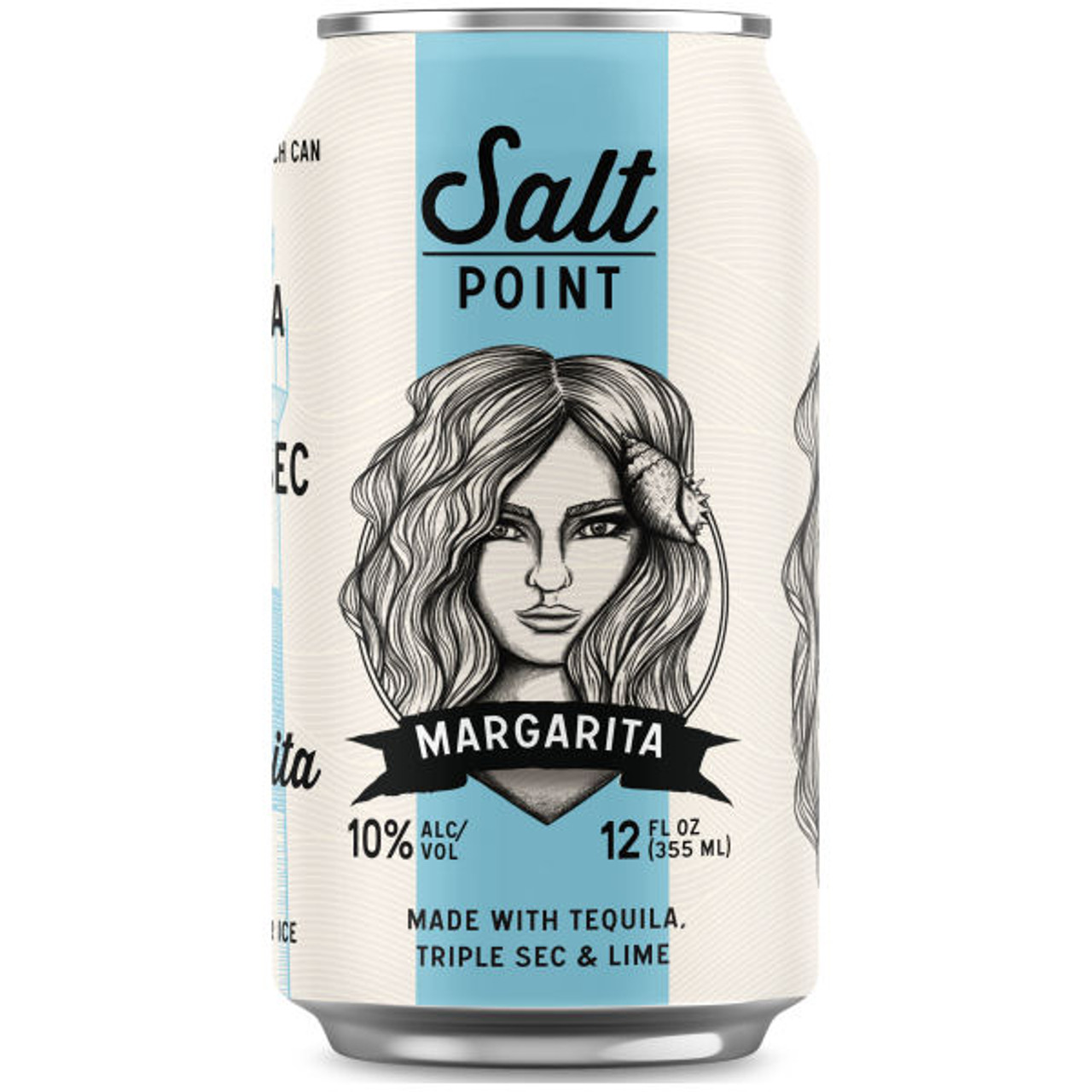 Salt Point Tequila Margarita Ready-To-Drink 4-Pack 12oz Cans