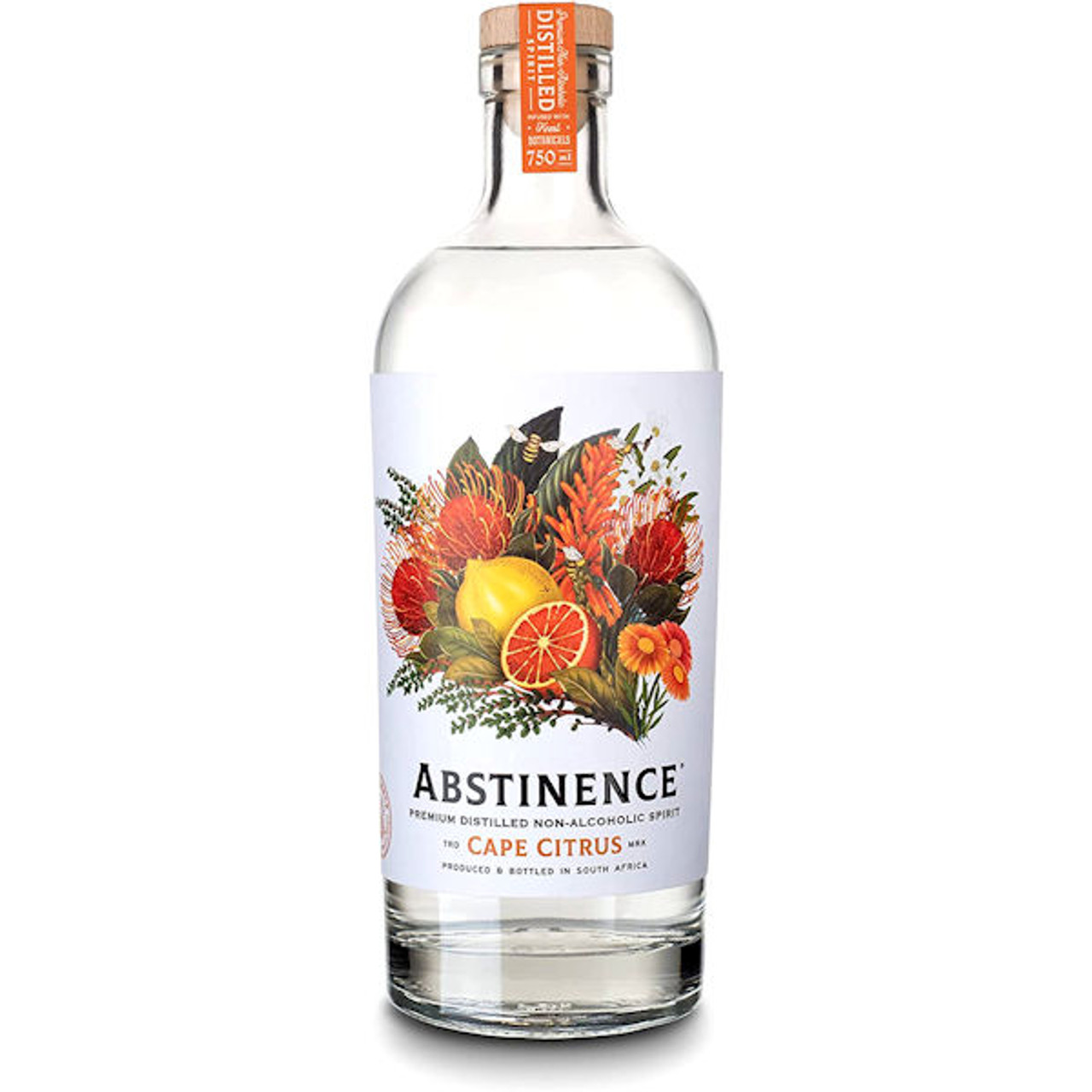 Abstinence Cape Citrus Non Alcoholic Gin Spirit 750ml
