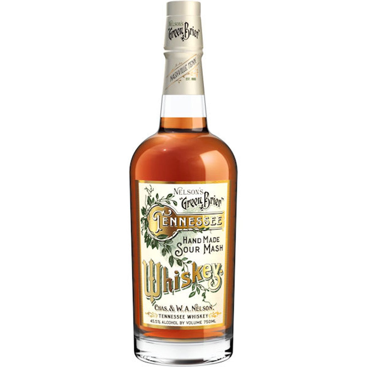 Nelson's Green Brier Sour Mash Tennessee Whiskey 750ml