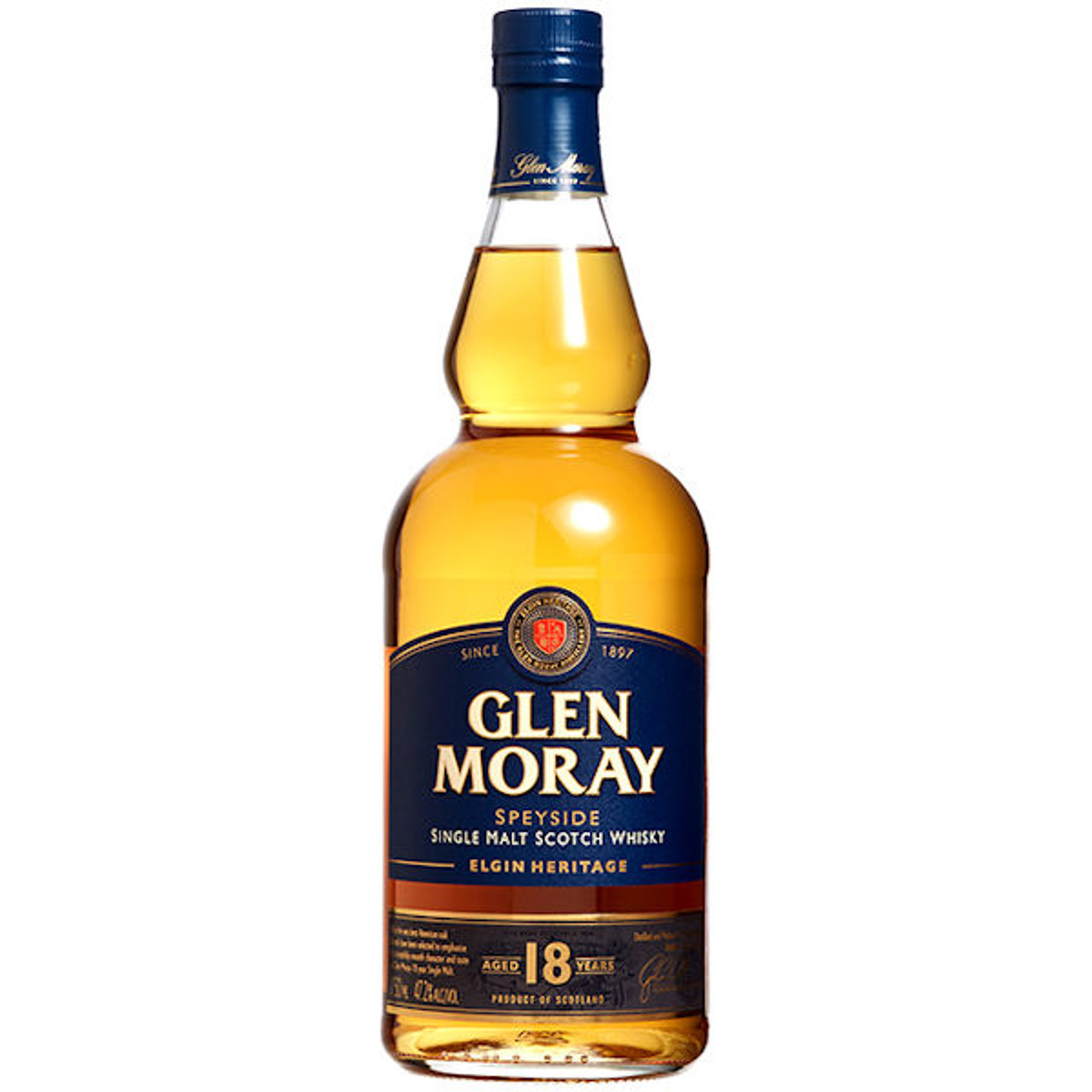 Glen Moray 18 Year Old Speyside Single Malt Scotch 750ml