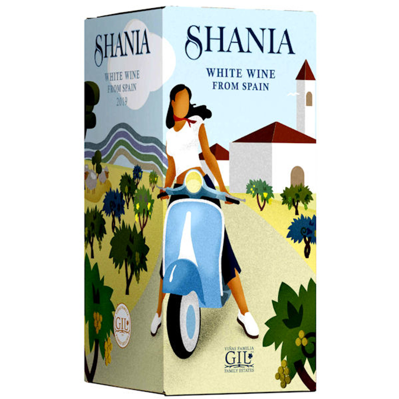 Shania White Wine Bag in a Box 3L