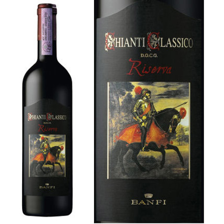 Riserva Rated DOCG Classico Banfi Castello 2018 92JS Chianti