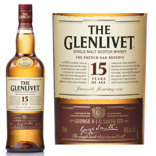 The Glenlivet 12 Year Old Double Oak Speyside Single Malt