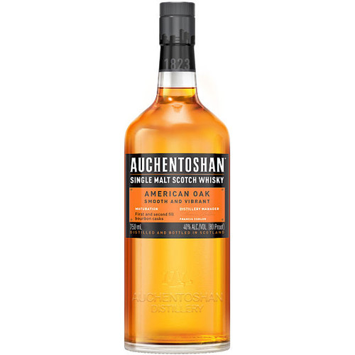 Auchentoshan American Oak Lowland Single Malt Scotch 750ml Auchentoshan American Oak Lowland Single Malt Scotch 750ml