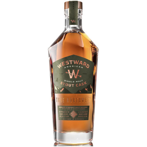 Westward Oregon Stout Cask American Single Malt Whiskey 750ml Westward Oregon Stout Cask American Single Malt Whiskey 750ml