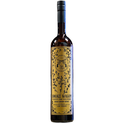 Smoke Wagon Uncut Unfiltered Straight Bourbon Whiskey 750ml