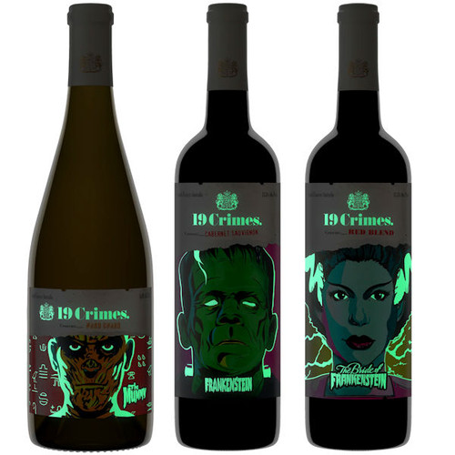 19 Crimes Halloween 3-Bottle Monster Mash Combo Glow