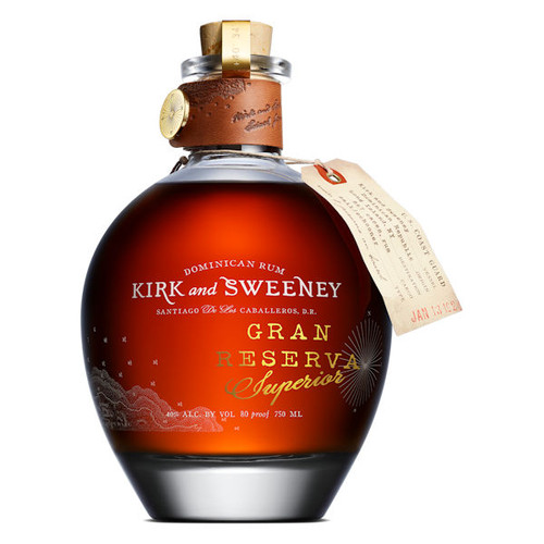 Kirk and Sweeney Gran Reserva Superior Dominican Rum 750ml Kirk and Sweeney Gran Reserva Superior Dominican Rum 750ml